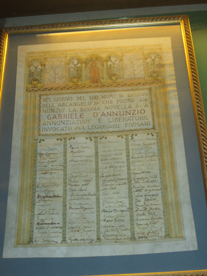 diploma, opera isolata - ambito italiano (XX)