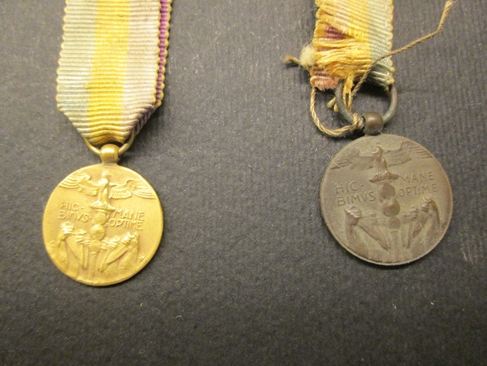 medaglia al valore militare, coppia di De Carolis Adolfo (XX)