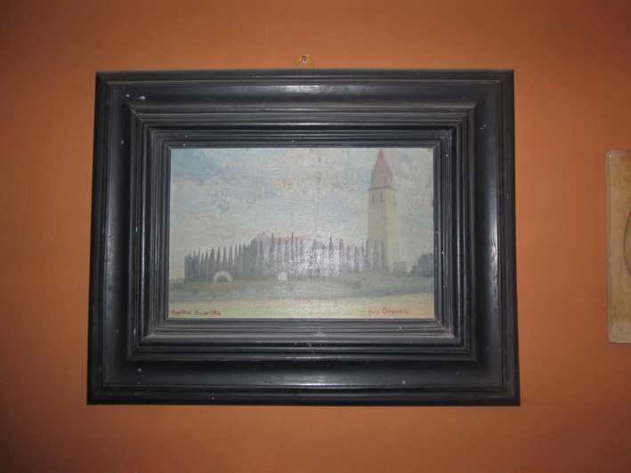 Aquileia (dipinto, opera isolata) di Ghirardini Piero (XX)