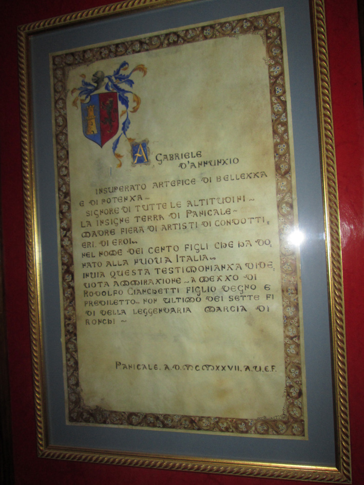 diploma, opera isolata - ambito italiano (XX)