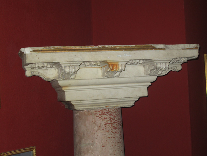 capitello, opera isolata - ambito italiano (XIX)