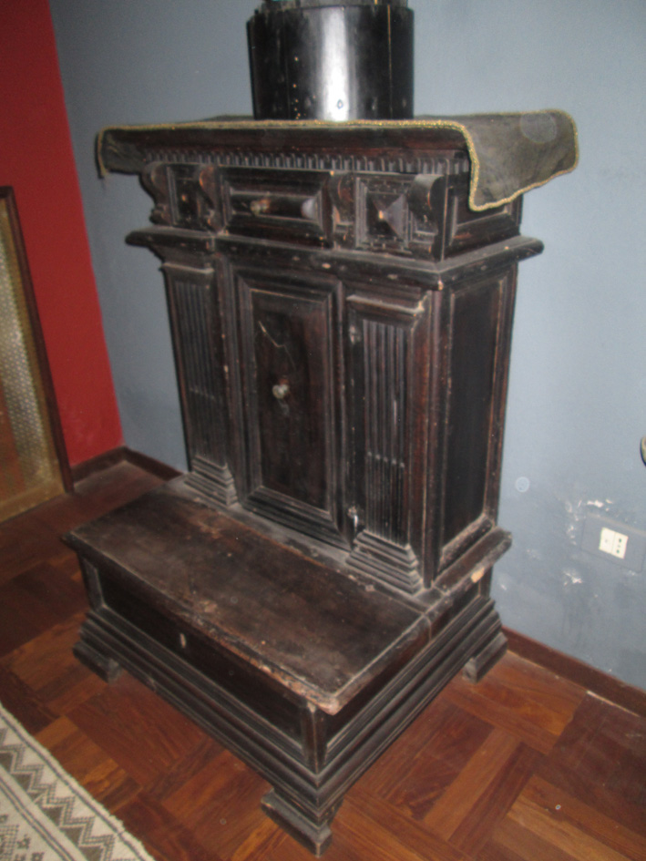 inginocchiatoio, opera isolata - ambito lombardo (seconda metà 17)