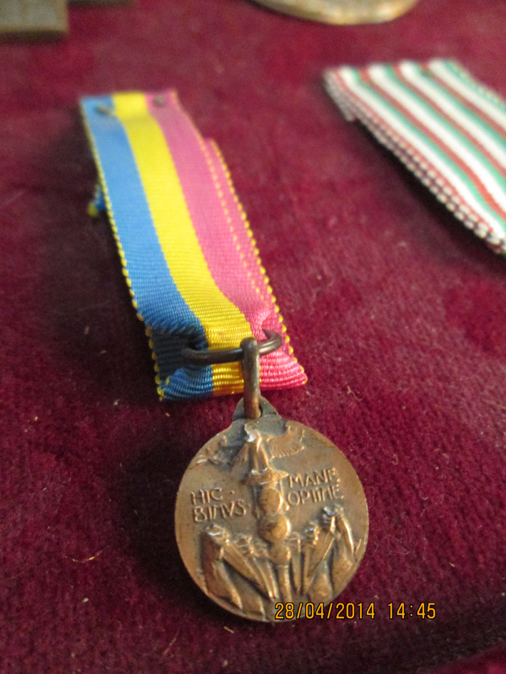 medaglia al valore militare, elemento d'insieme di De Carolis Adolfo, Johnson Stefano - Fabbrica di medaglie (XX)