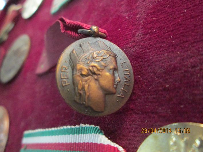medaglia al valore militare, elemento d'insieme di Morbiducci Publio, Johnson Stefano - Fabbrica di medaglie (XX)