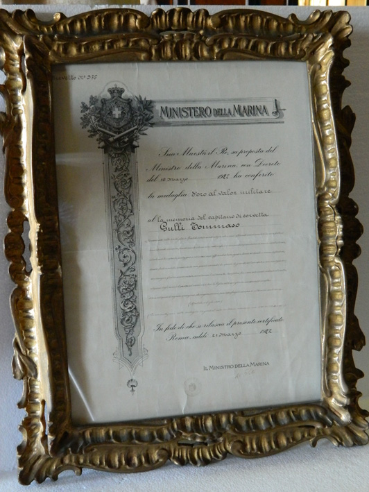 cornice, opera isolata di Baldissera Umberto (XX)