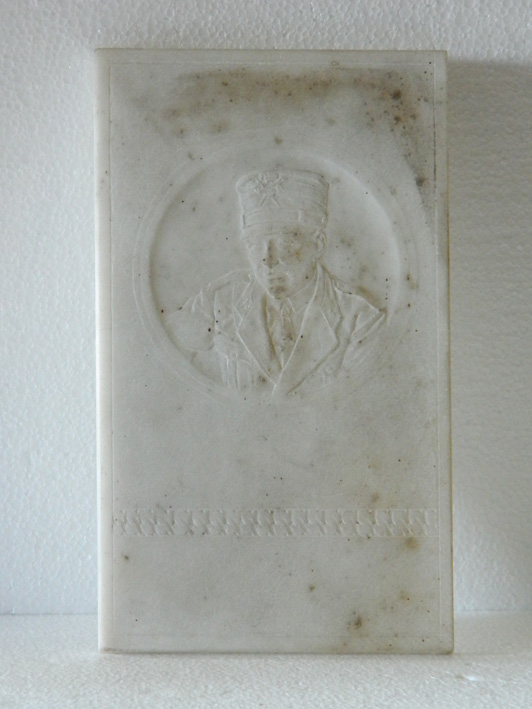 Ritratto di Gabriele d'Annunzio (rilievo, opera isolata) - ambito italiano (XX)