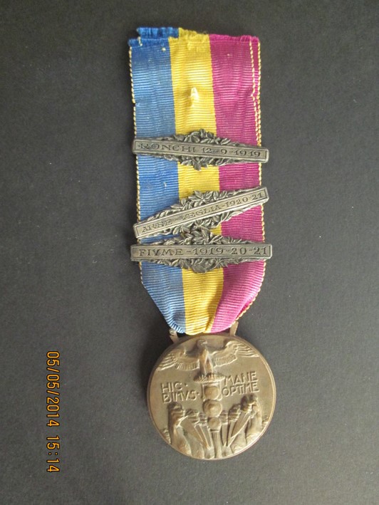 medaglia al valore militare, elemento d'insieme di Johnson Stefano - Fabbrica di medaglie, De Carolis Adolfo (XX)