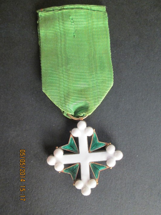 medaglia, elemento d'insieme - ambito italiano (XX)