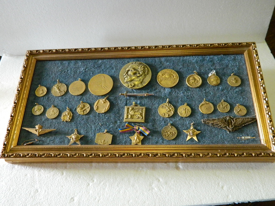 medagliere, insieme - ambito italiano (XX)