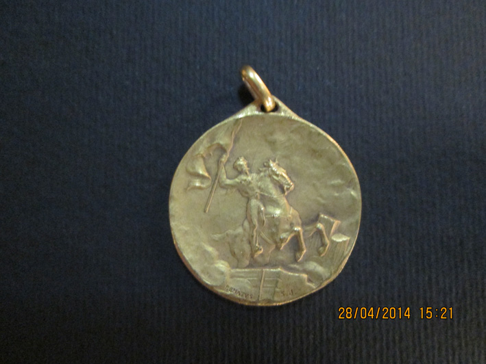 medaglia, elemento d'insieme di Johnson Stefano - Fabbrica di medaglie (XX)
