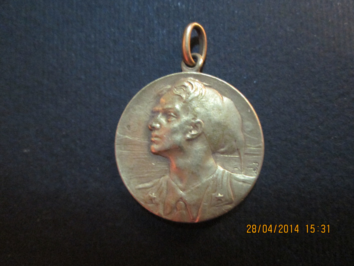 medaglia, elemento d'insieme - ambito italiano (XX)