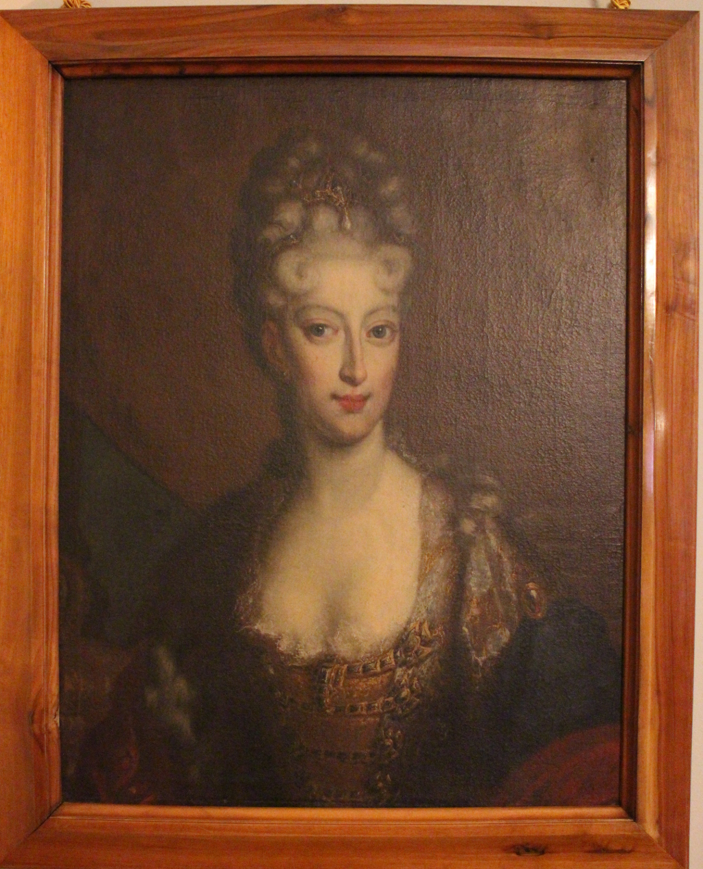 Ritratto di Elisabetta Cristina di Brunswick-Wolfenbüttel (dipinto) - ambito Italia settentrionale (prima metà sec. XVIII)