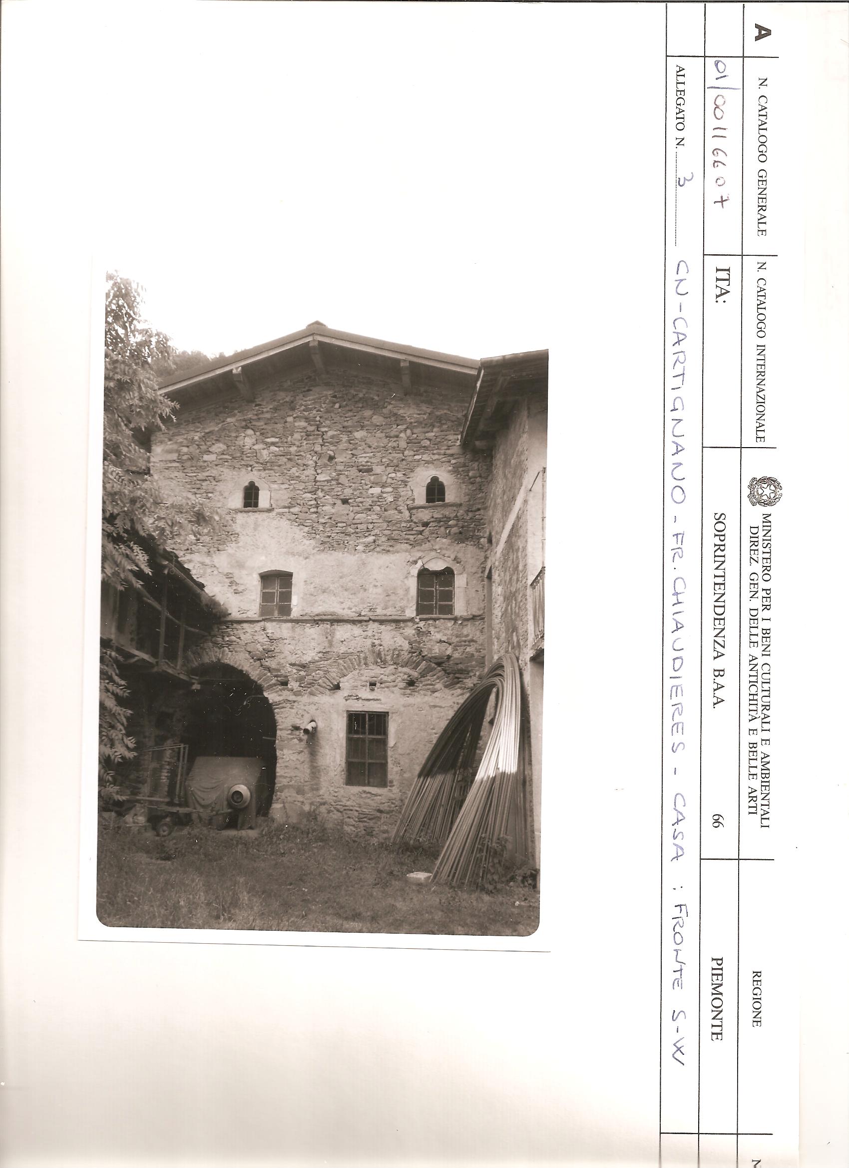 casa, Residenziale - rurale - CARTIGNANO (CN)  (XV)