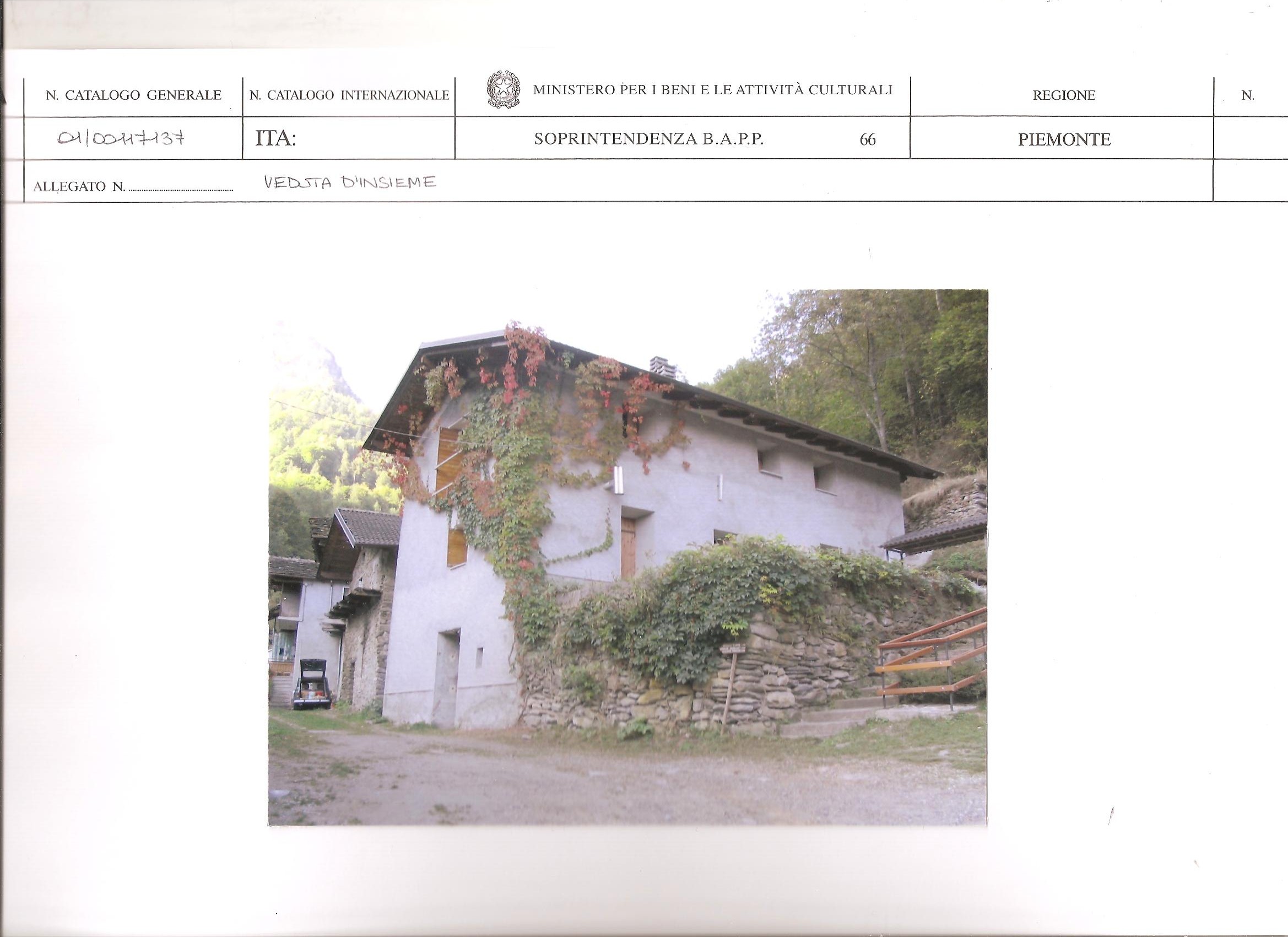 Casa con affresco di Boneto da Paesana del 1808 (casa) - Celle di Macra (CN)  (XVIII)