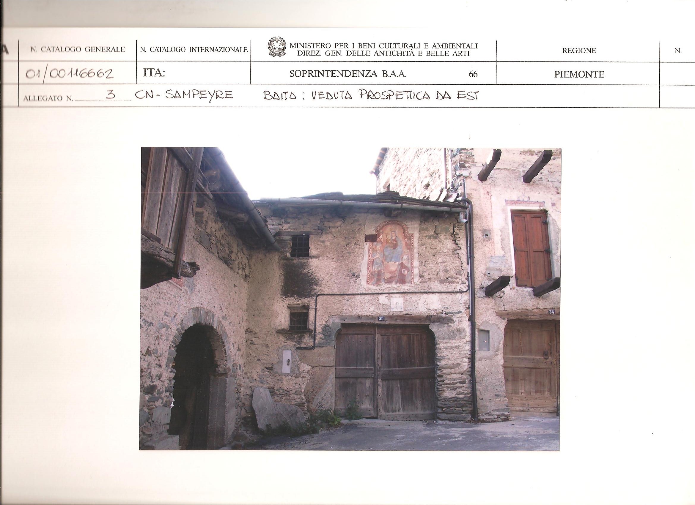 baita, residenzale/ produttivo - Sampeyre (CN)  (XVIII)