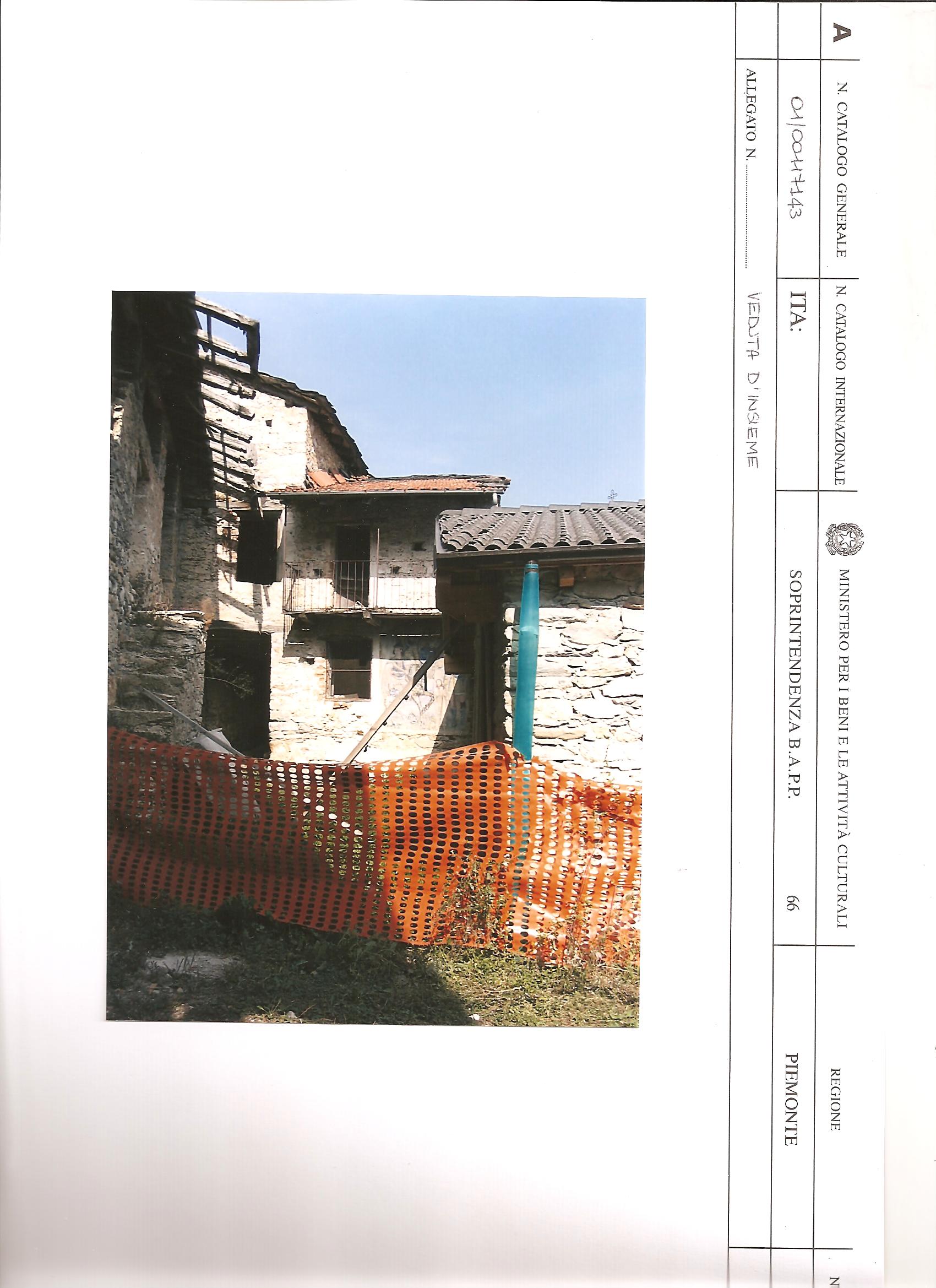 Casa con affresco (casa) - DRONERO (CN)  (XVIII)