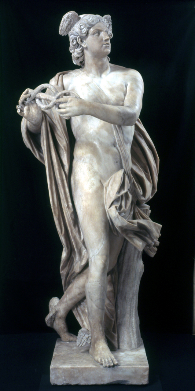 Mercurio (scultura, opera isolata) di Collino Ignazio, Collino Filippo (ultimo quarto sec. XVIII)