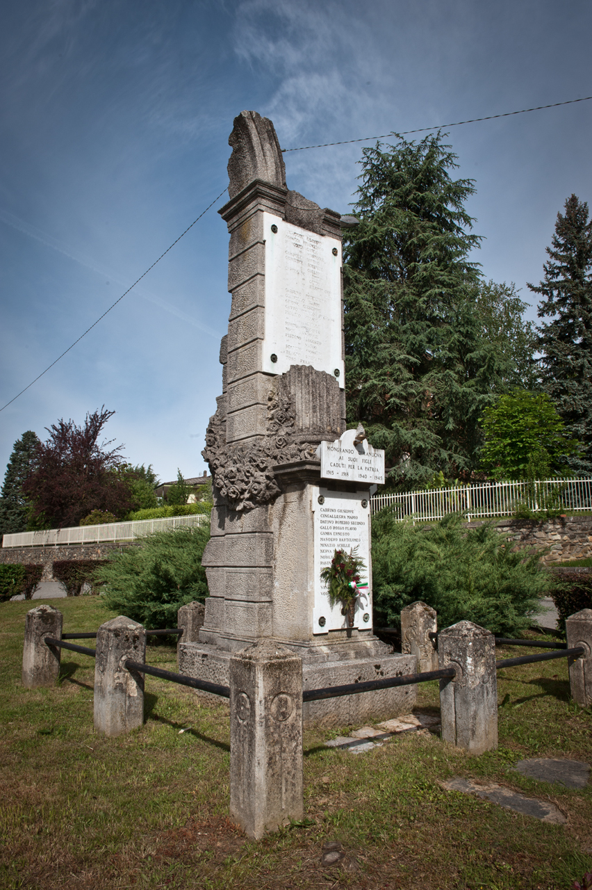 soggetto assente (monumento ai caduti - a colonna spezzata) - ambito piemontese (primo quarto sec. XX)