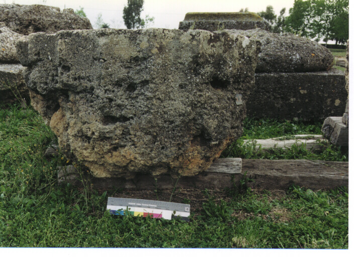 rocchio/ frammento - ambito acheo coloniale (terzo quarto sec. VI a.C)