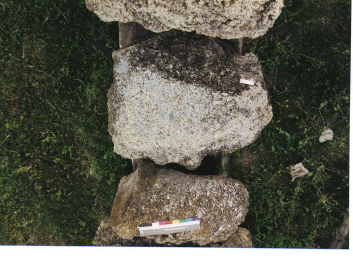 architrave/ frammento - ambito acheo coloniale (terzo quarto sec. VI a.C)