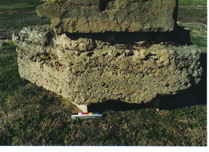 architrave angolare - ambito acheo coloniale (terzo quarto sec. VI a.C)