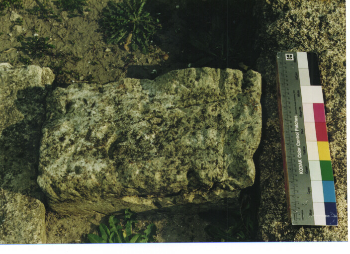 stele/ frammento - ambito acheo coloniale (età classica)