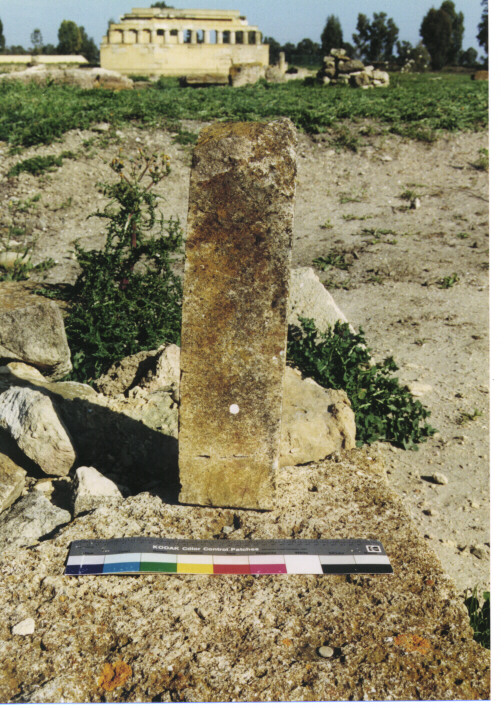 stele - ambito acheo coloniale (età classica)