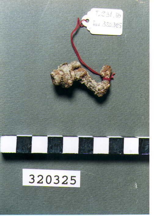 fibula ad arco ingrossato a gomito - produzione magnogreca (sec. IV a.C)