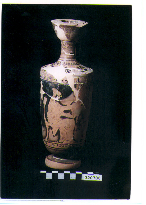 lekythos - produzione attica (prima metà sec. V a.C)