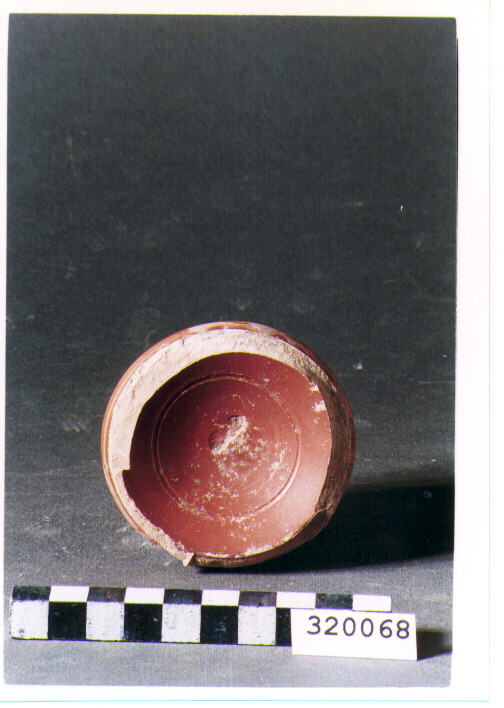 patera/ fondo - produzione italica (sec. I d.C)