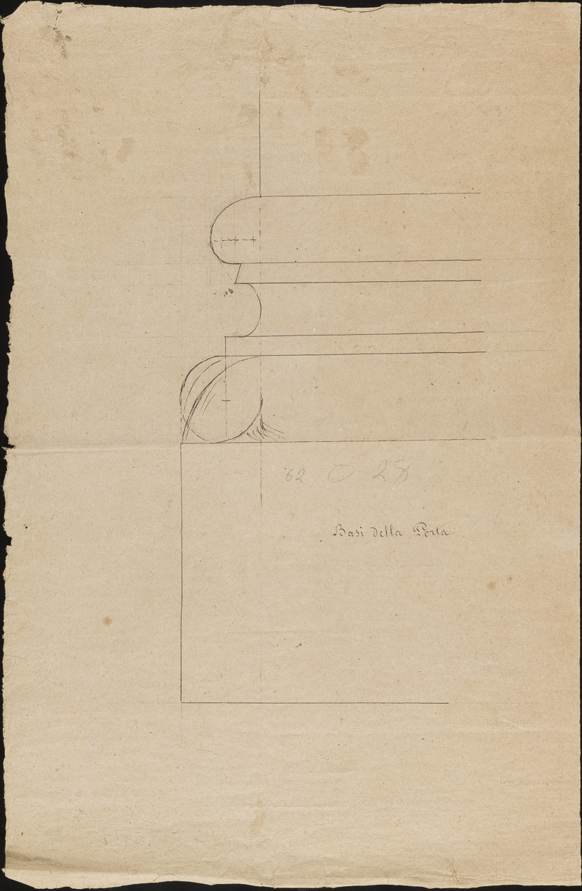 disegno di Arborio Mella Edoardo (attribuito) (sec. XIX)