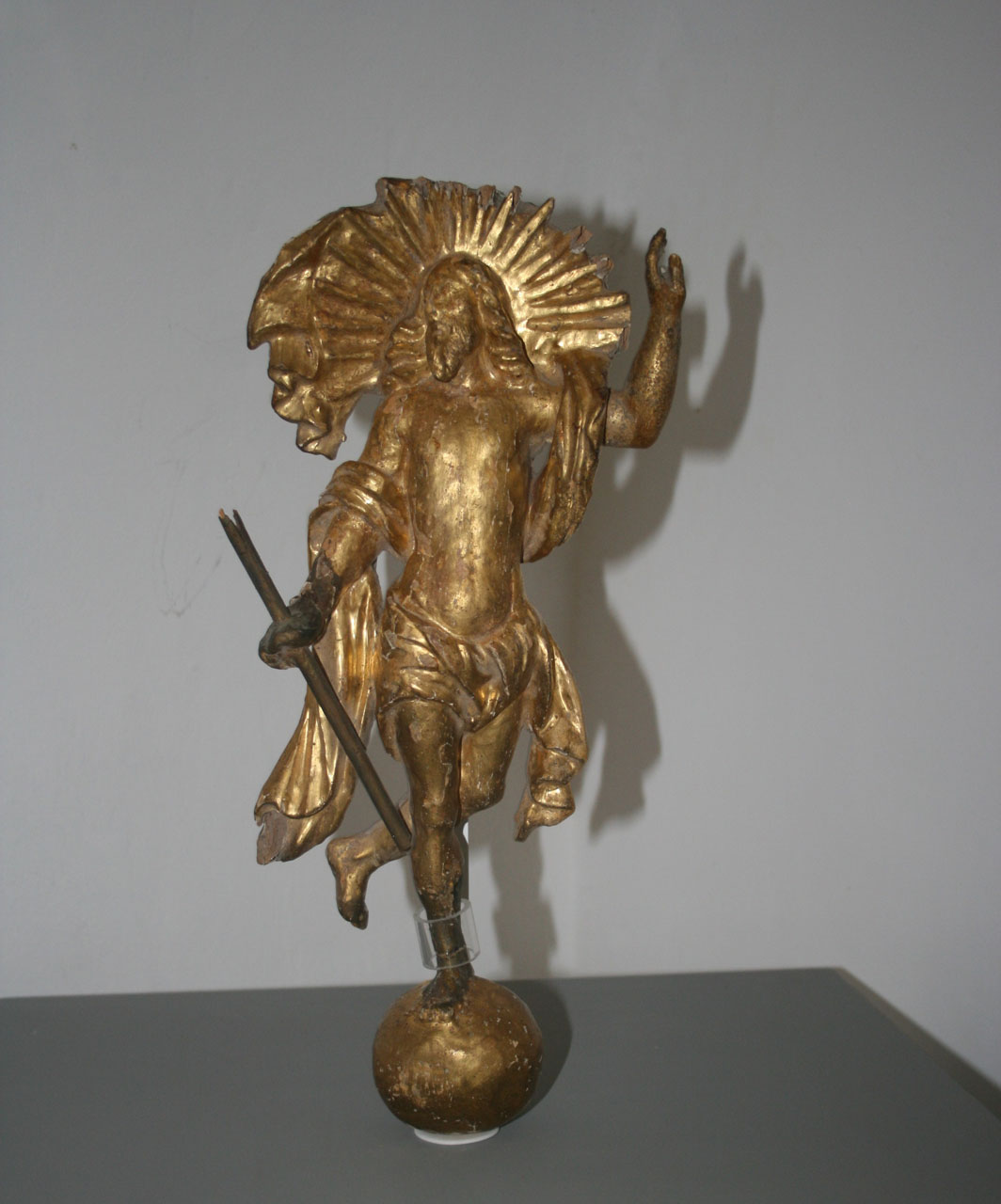 Cristo risorto (scultura, opera isolata) - ambito valsesiano (metà sec. XVII)