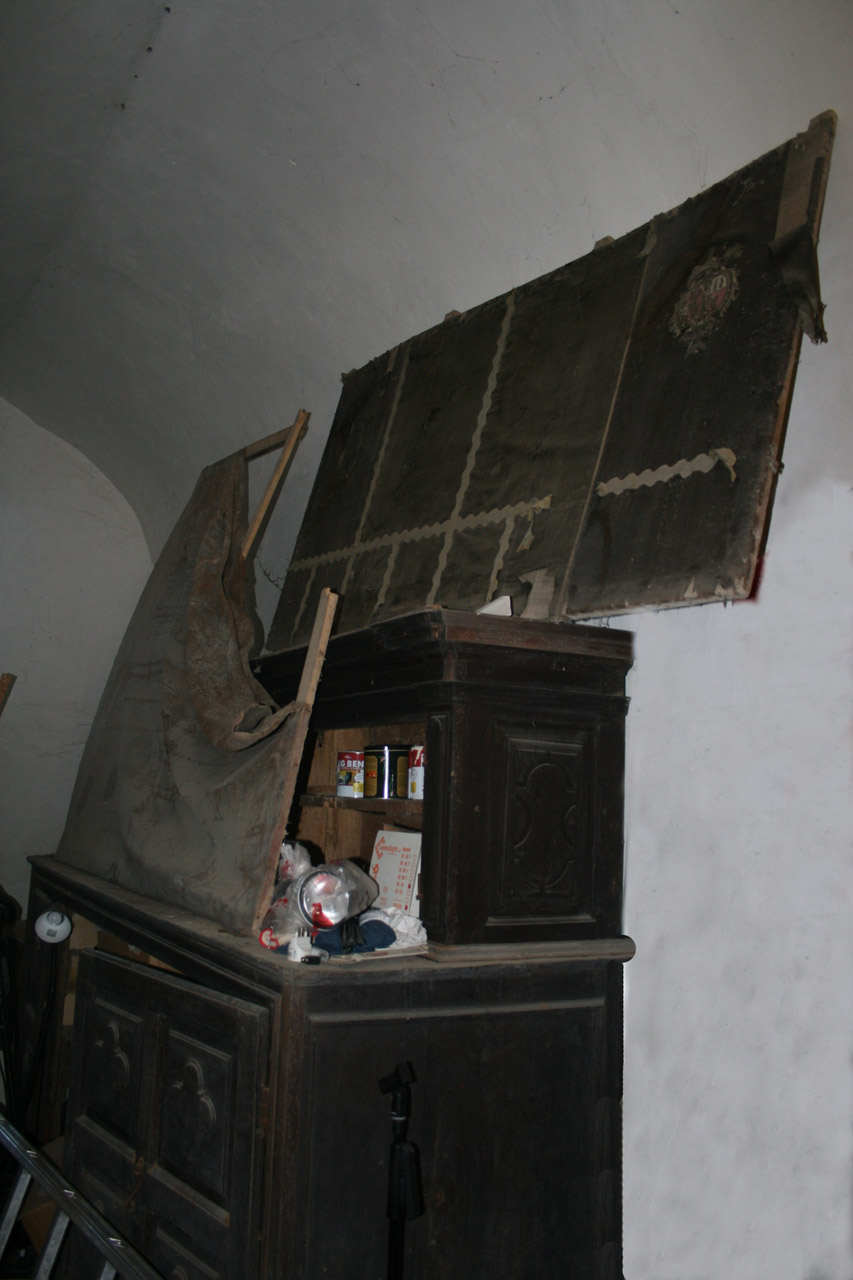 motivo decorativo geometrico (armadio da sacrestia, opera isolata) - ambito locale (inizio sec. XVII)