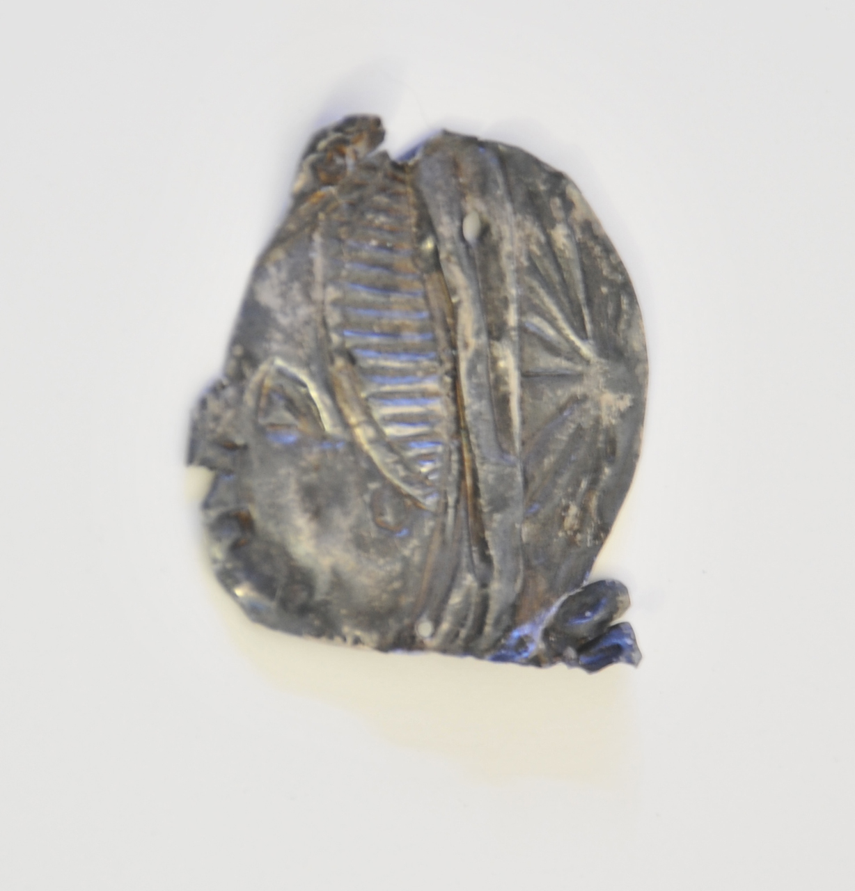 testa di donna (ex voto, opera isolata) - ambito locale (secc. XVIII/ XIX)