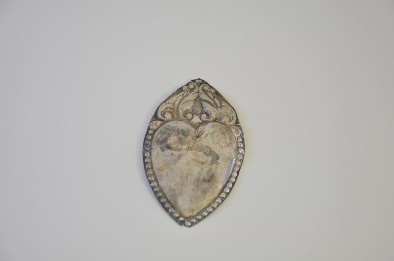 cuore (ex voto, opera isolata) - ambito locale (secc. XVIII/ XIX)