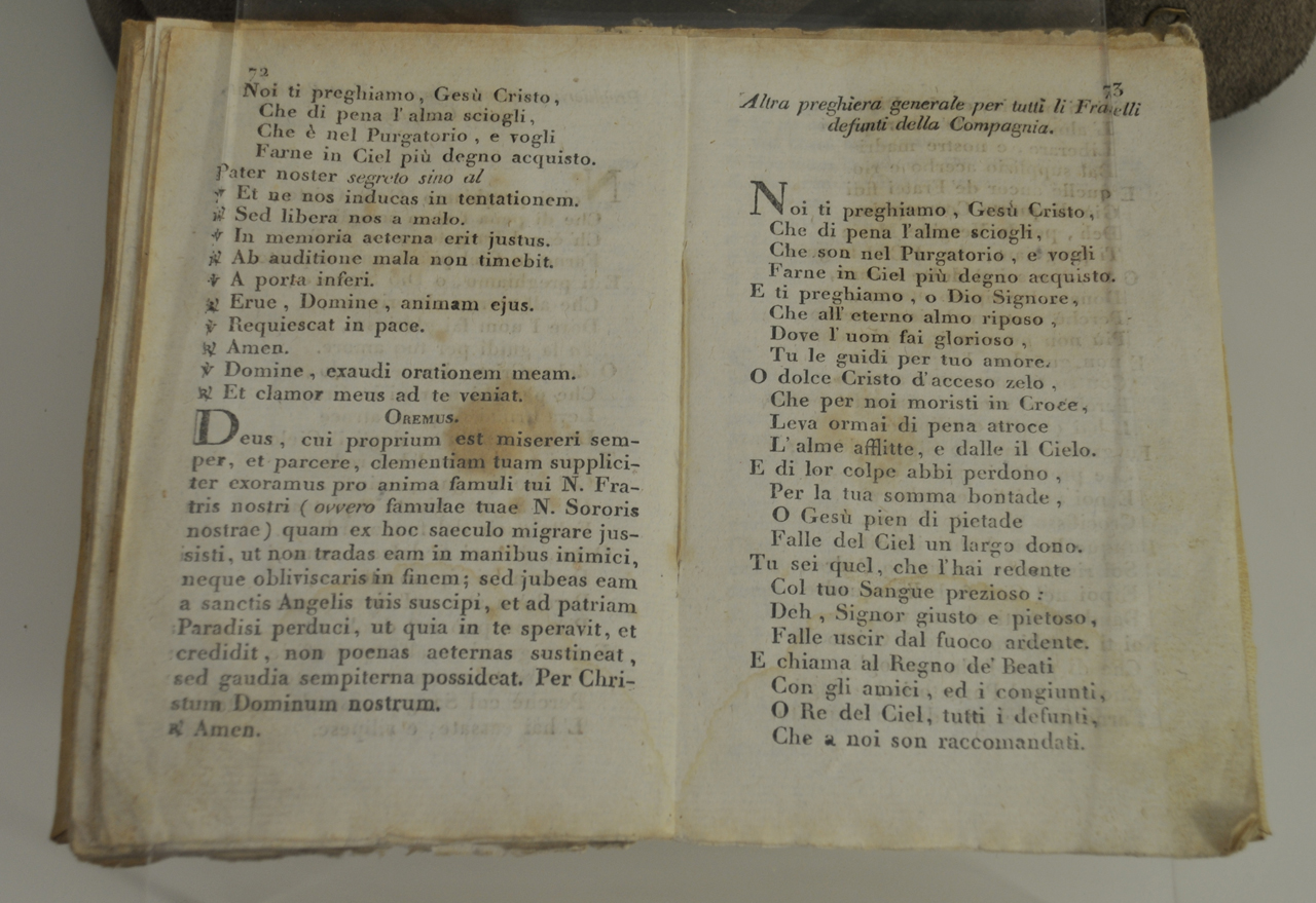 libretto, opera isolata - ambito locale (sec. XVIII)