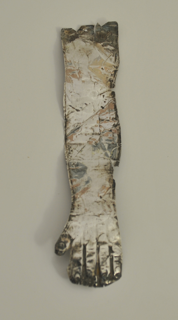 braccio (ex voto, opera isolata) - ambito locale (secc. XVIII/ XIX)