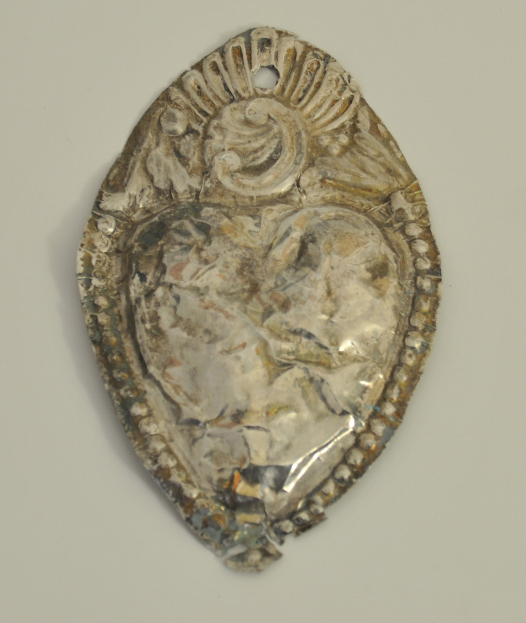 cuore (ex voto, opera isolata) - ambito locale (secc. XVIII/ XIX)