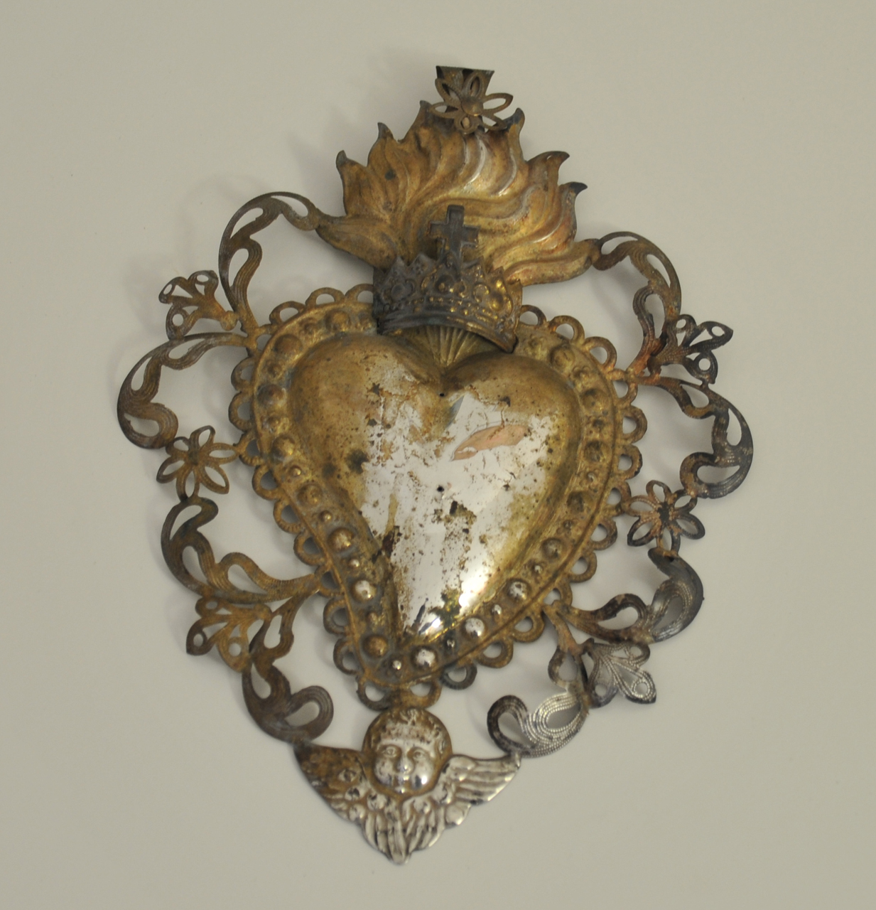 cuore (ex voto, opera isolata) - ambito locale (secc. XVIII/ XIX)