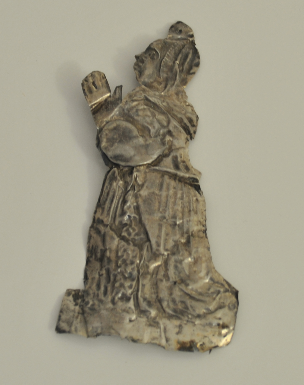 donna che prega (ex voto, opera isolata) - ambito locale (secc. XVIII/ XIX)