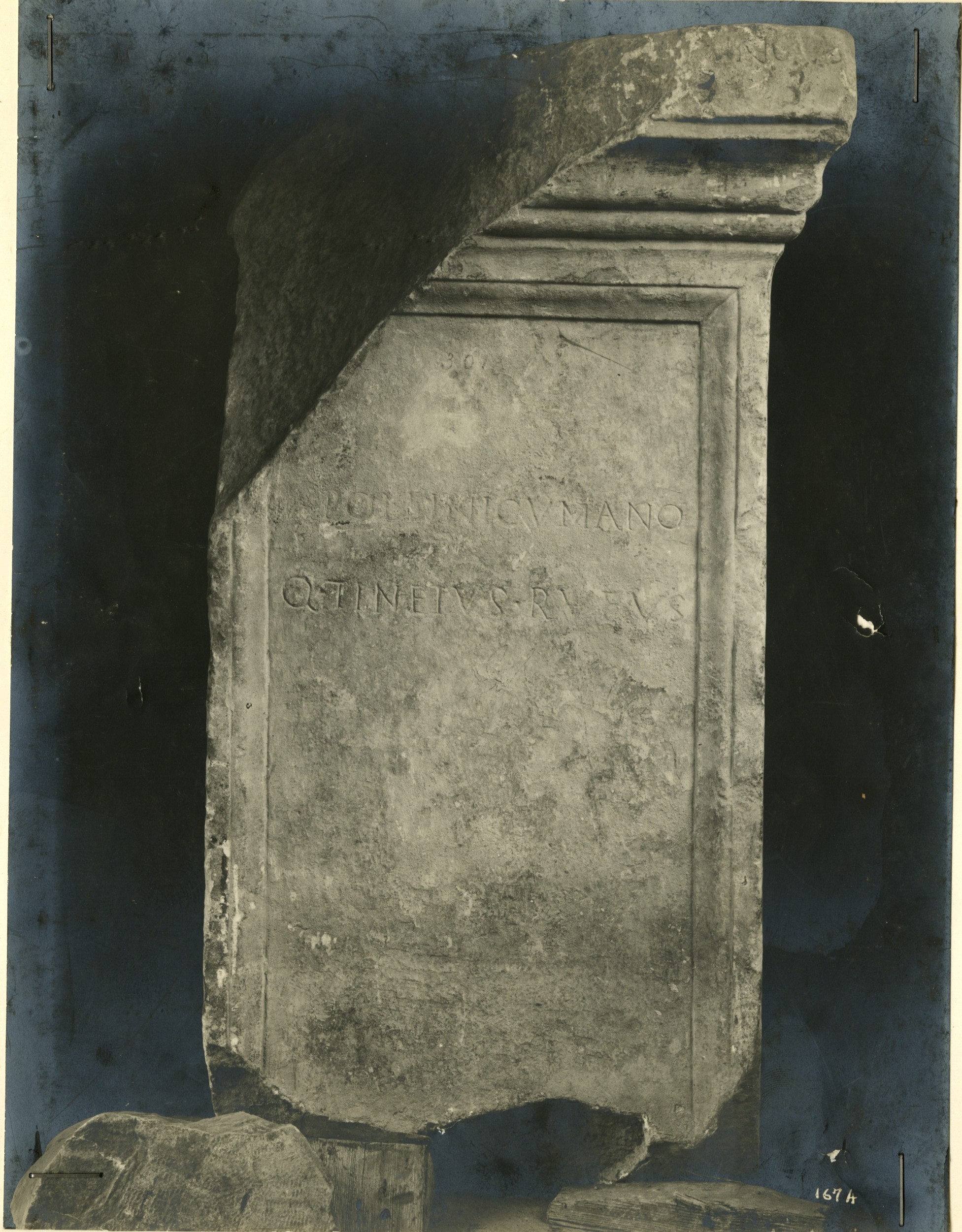 Cuma Acropoli (negativo) di Anonimo (XX)