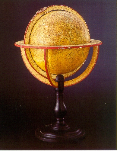 globo, terrestre di Delamarche Charles François (sec. XIX)