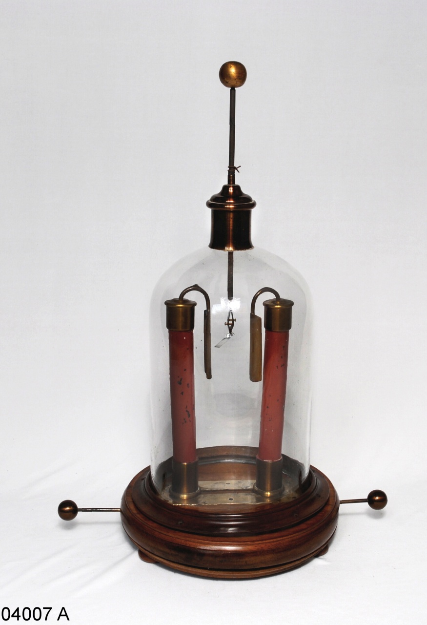 elettroscopio, condensatore di Bohnenberger di von Bohnenberger Johann Gottlieb Friedrich (sec. XIX)
