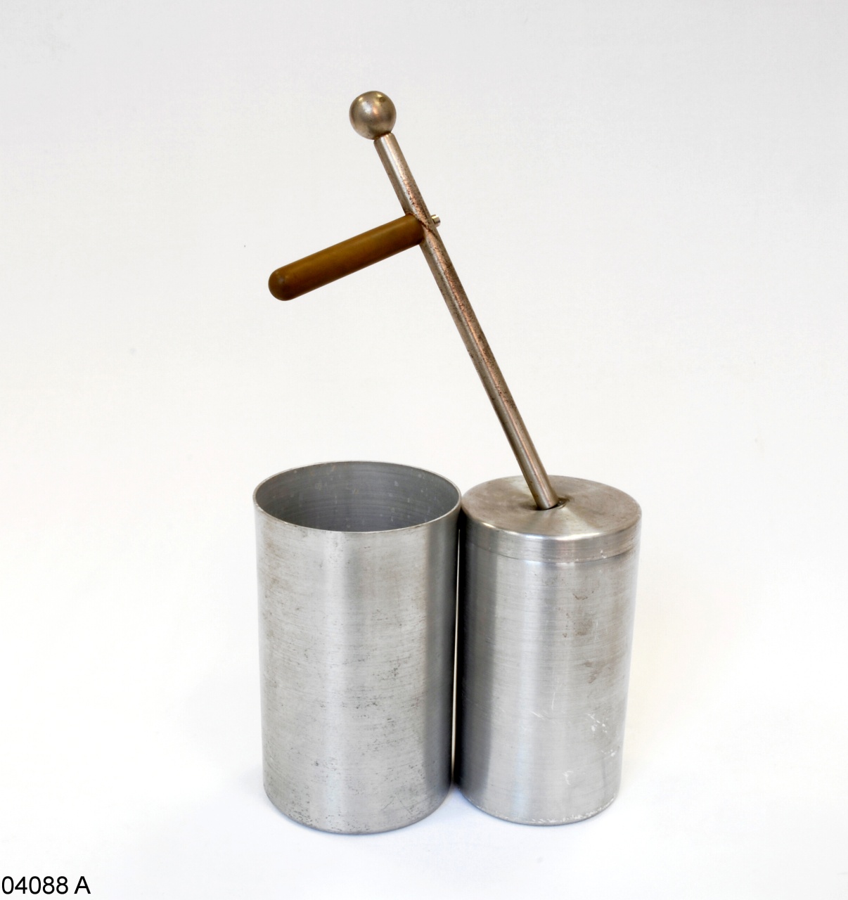 Condensatore scomponibile di Franklin (bottiglia di Leida, scomponibile in alluminio) (seconda metà sec. XX)