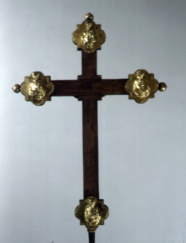 croce processionale, opera isolata - ambito umbro (seconda metà sec. XIV)