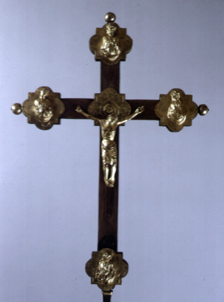 croce processionale, opera isolata - ambito umbro (seconda metà sec. XIV)