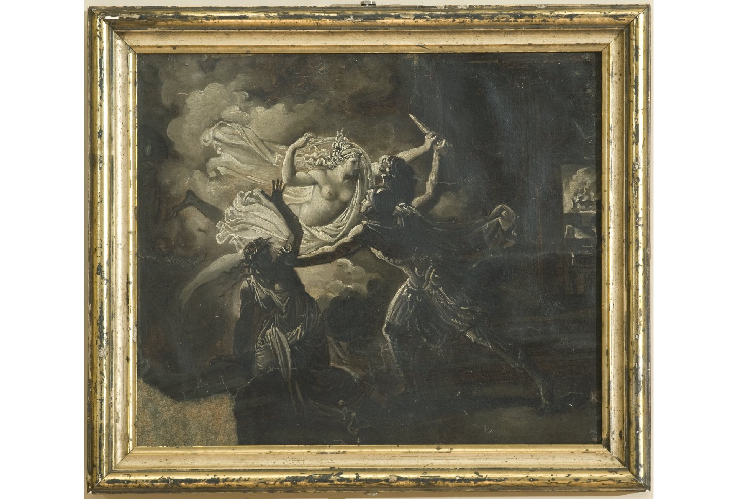 Venere appare a Enea come cacciatrice (dipinto, opera isolata) di Wicar Jean Baptiste (attribuito) (prima metà sec. XIX)