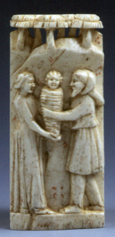 placchetta, elemento d'insieme di Bottega degli Embriachi (attribuito) (prima metà sec. XV)