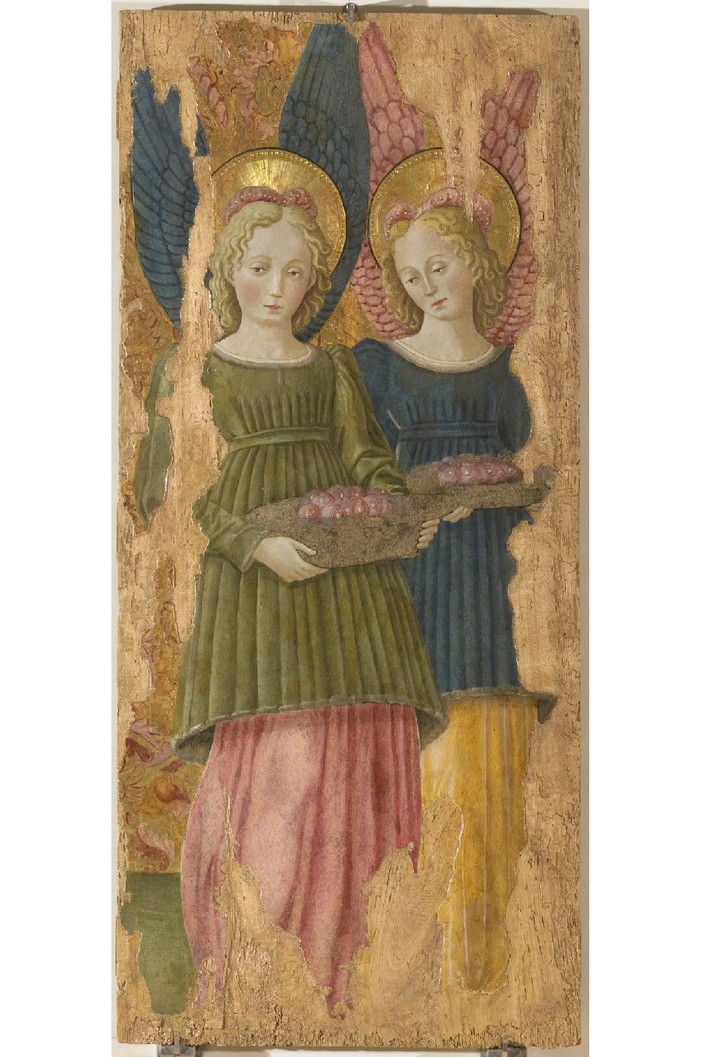 angeli (dipinto, elemento d'insieme) di Bonfigli Benedetto (attribuito) (seconda metà sec. XV)