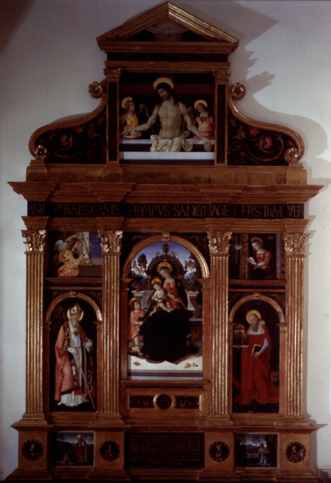 polittico, insieme di Pinturicchio (fine sec. XV)